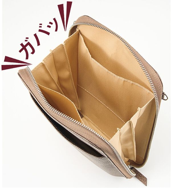 ルフラン（ルフラン）の「＜ロダニア＞牛革スマホショルダー（ショルダーバッグ）」｜詳細画像