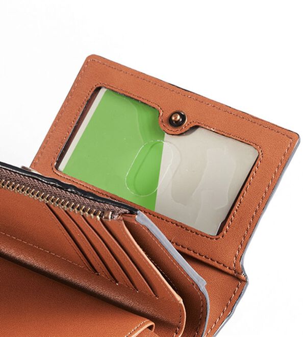 「＜ゴールデンベア＞アウトポケットシャドー折り財布（メンズ財布・パスケース）」｜詳細画像