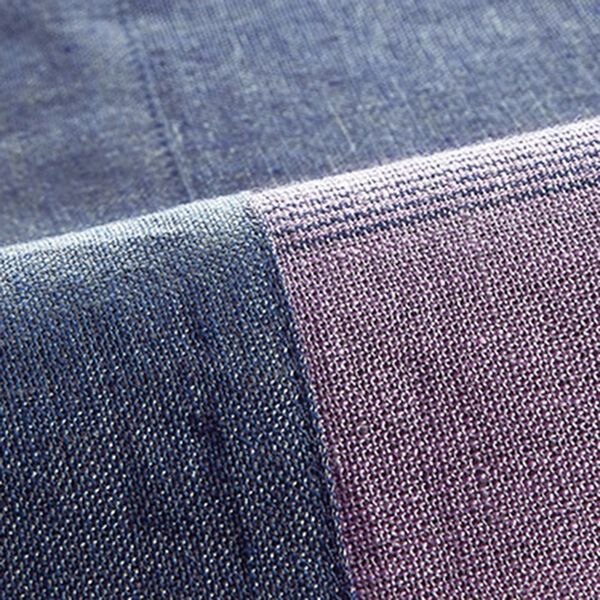 BELLUNA（ベルーナ）の「麻トリアセテート素材切替ブラウス(ネックレス付)（ブラウス）」｜詳細画像