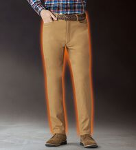 「＜コムルヴァン・オム＞こっそり裏中わたスマートパンツ（メンズフルレングスパンツ）」