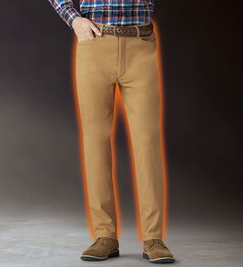 「＜コムルヴァン・オム＞こっそり裏中わたスマートパンツ（メンズフルレングスパンツ）」