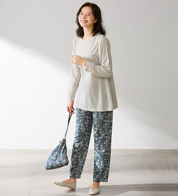 LAVIENNE（ラヴィエンヌ）の「【３点セット】＜ヒビヤカダン　スタイル＞トラベルパジャマ（パジャマ・ルームウェア）」｜詳細画像