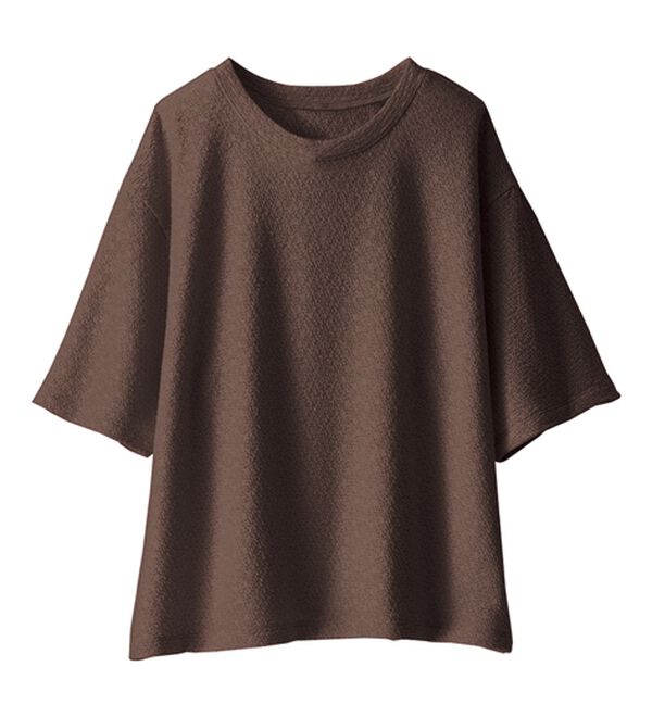 BELLUNA（ベルーナ）の「ジャカード素材プルオーバー（カットソー）」｜詳細画像