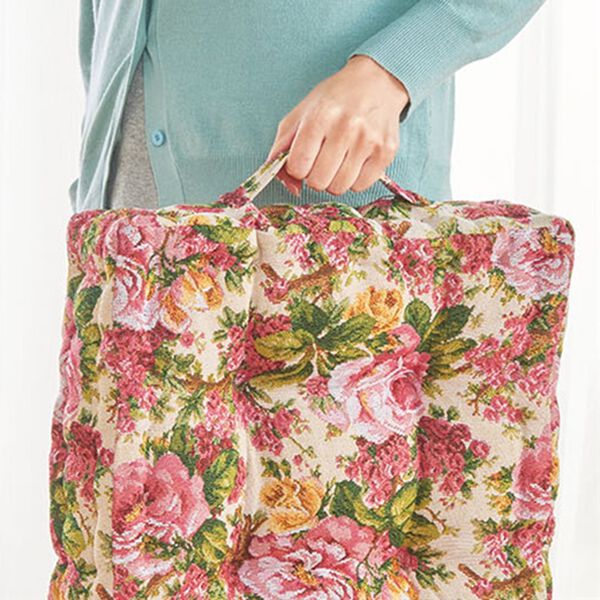 iellio（イエリオ）の「厚みたっぷりクッキー型クッション＜フロアクッション・座布団・シートクッション＞（クッション・クッションカバー）」｜詳細画像