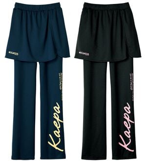 ルフラン（ルフラン）の「【２本組】＜ｋａｅｐａ＞スカート付ジャージパンツ（その他パンツ）」｜詳細画像