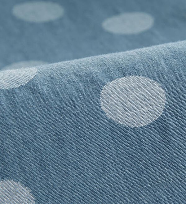 BELLUNA（ベルーナ）の「デニム素材ドットジャカード切替チュニック（チュニック）」｜詳細画像