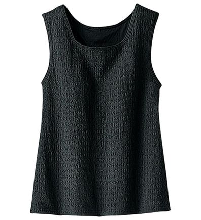 BELLUNA（ベルーナ）の「ジャカード素材カップ付タンクトップ（タンクトップ・キャミソール）」