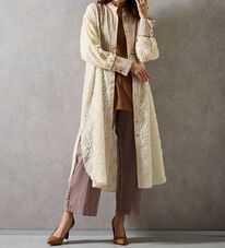 RANAN（ラナン）の「シアージャカードシャツワンピース（シャツワンピース）」