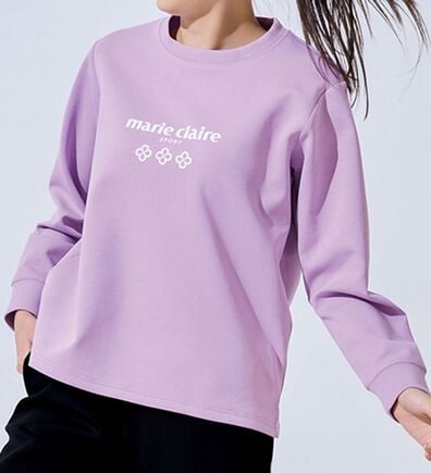 RANAN（ラナン）の「ロゴ入りロングＴシャツ＜ｍａｒｉｅ　Ｃｌａｉｒｅ　ＳＰＯＲＴ＞（カットソー）」