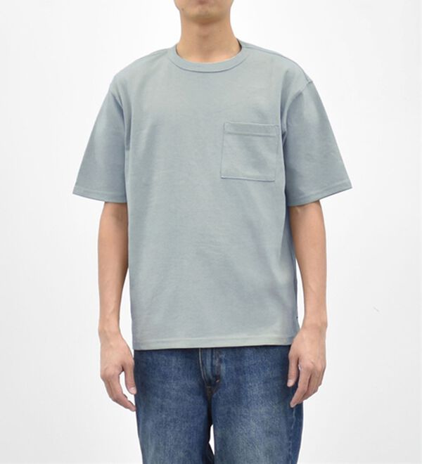 「綿１００％ベーシックＴシャツＮＥＯ（メンズＴシャツ）」｜スモーキーグリーン