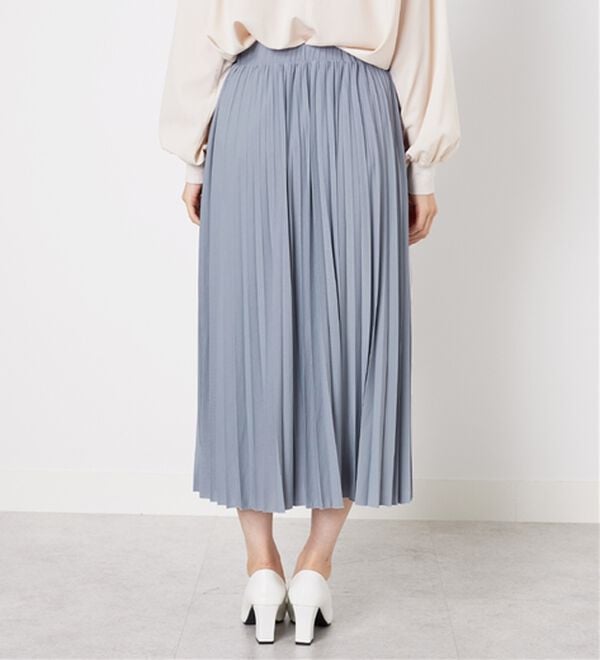 BELLUNA（ベルーナ）の「洗っても形が崩れにくい！プリーツスカート（ロングスカート）」｜詳細画像