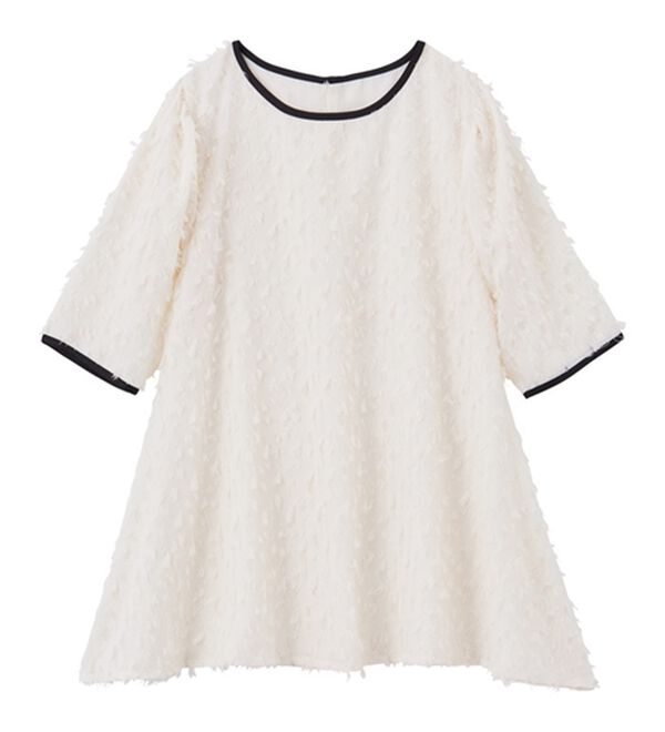 GeeRA（ジーラ）の「フェザーフレアーブラウス（ブラウス）」｜詳細画像