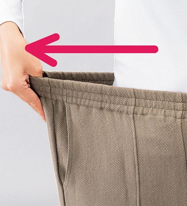 ルフラン（ルフラン）の「日本製肌に優しい綿混ラク楽パンツ（その他パンツ）」｜詳細画像