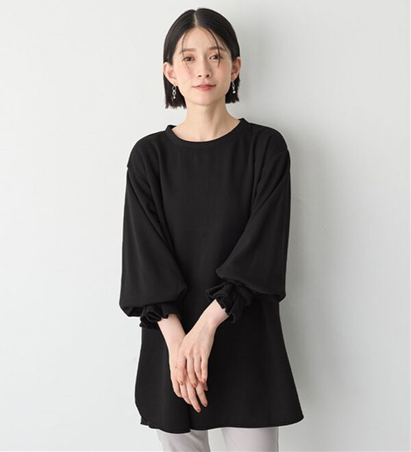 Viola e Viola（ヴィオラ エ ヴィオラ）の「裏ファー袖タックチュニック（チュニック）」｜詳細画像