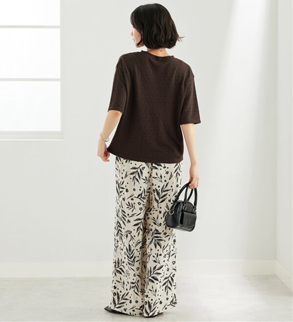 BELLUNA（ベルーナ）の「ジャカード素材プルオーバー（カットソー）」｜詳細画像