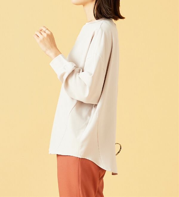 BELLUNA（ベルーナ）の「きれい見えドルマンプルオーバー（カットソー）」｜詳細画像