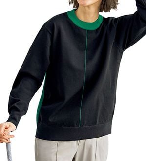 BELLUNA（ベルーナ）の「配色ラインニットプルオーバー（ニット・セーター）」｜詳細画像