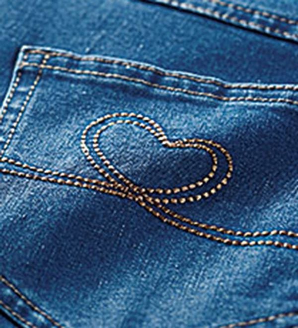 BELLUNA（ベルーナ）の「ヒンヤリ冷感！ライトオンスジーンズ（フルレングスパンツ）」｜詳細画像