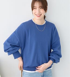 Viola e Viola（ヴィオラ エ ヴィオラ）の「【洗えるニット】着回し力抜群！秋から着られるシンプルニットトップス（ニット・セーター）」｜ブルー