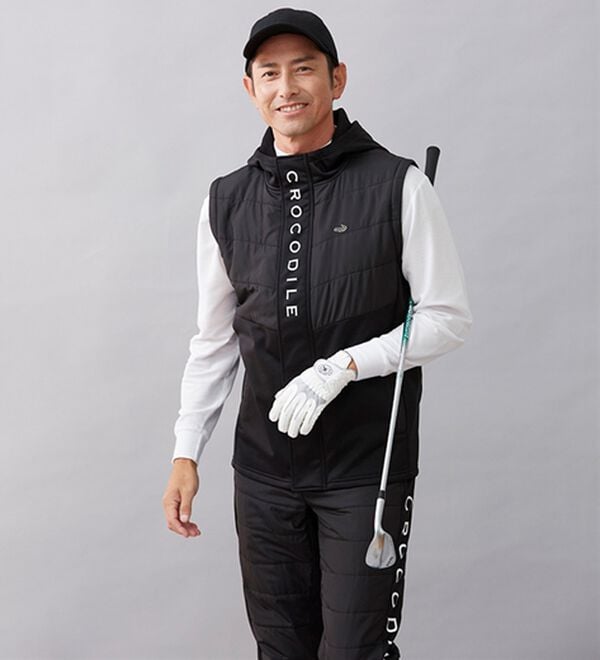 「＜クロコダイル＞アクティブヒート防風２ウェイブルゾン（メンズジャケット）」｜詳細画像