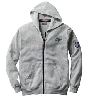 「＜ビバリーヒルズポロクラブ＞選べるブランドホームスーツ（メンズルームウェア）」｜グレー[パーカー]