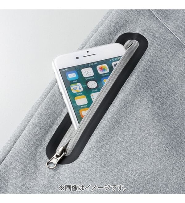 「＜フィラ＞吸汗速乾杢調ストレッチジャケット（メンズジャケット）」｜詳細画像