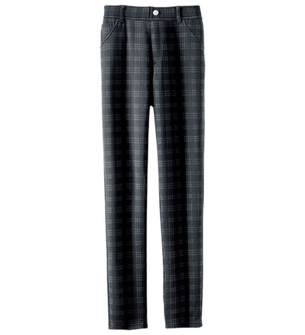 BELLUNA（ベルーナ）の「ラクふわスッキリ！静電気防止裏ファーパンツ（フルレングスパンツ）」｜詳細画像