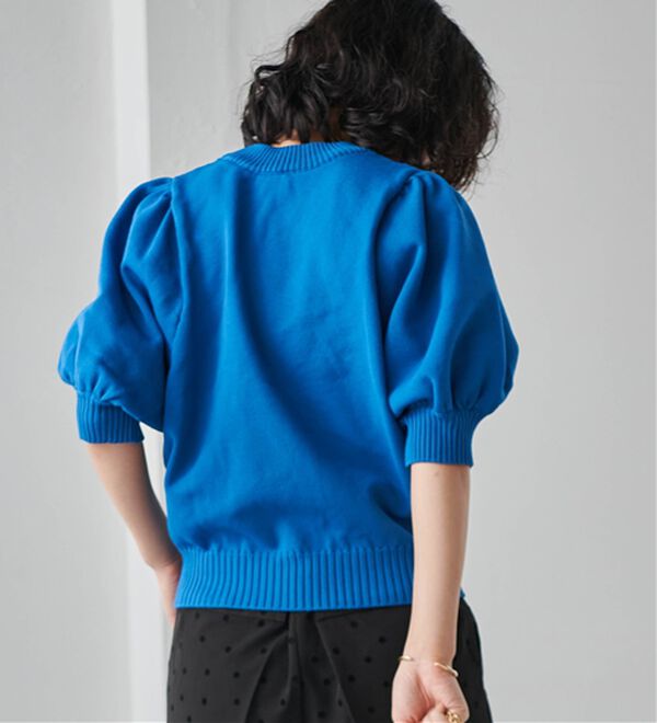 RANAN（ラナン）の「ボリュームパフスリーブニットトップス（ニット・セーター）」｜詳細画像
