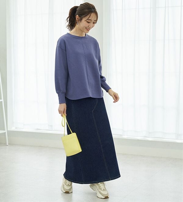 BELLUNA（ベルーナ）の「あったかキレイ！大人のこだわりトレーナー（トレーナー・スウェット）」｜詳細画像