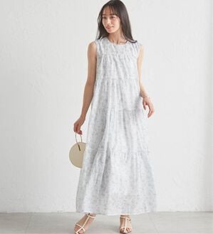 RANAN（ラナン）の「ティアードデザインワンピ（その他ワンピース）」｜グレー系