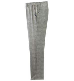 「そのままお出かけ接触冷感ジャージパンツ（メンズルームウェア）」｜ライトグレー