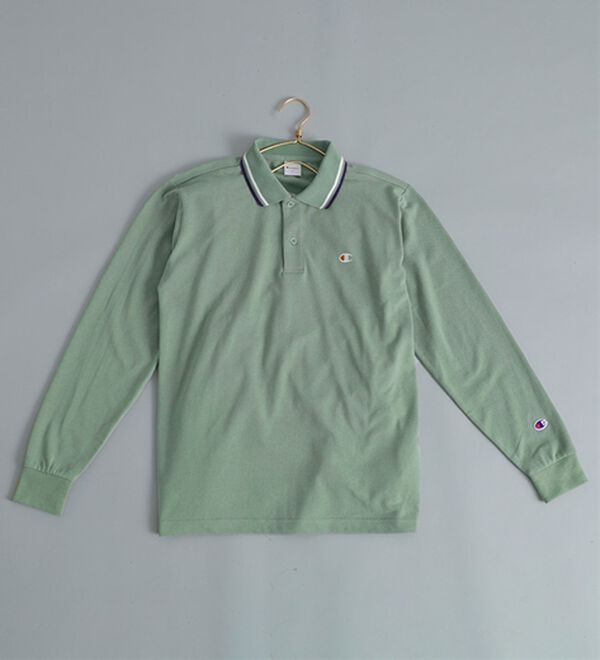 「＜チャンピオン＞鹿の子デザインポロシャツ（メンズポロシャツ）」｜詳細画像