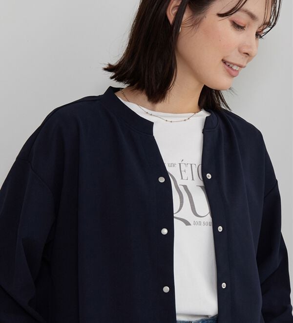 BELLUNA（ベルーナ）の「ジョーゼット素材スキッパーカーディガン（その他カーディガン）」｜詳細画像