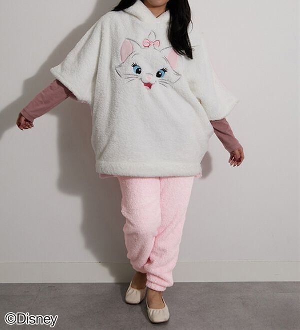 BELLUNA（ベルーナ）の「＜Ｄｉｓｎｅｙ＞【おしゃれキャット（マリー）】両面ボアパンツ（※ポンチョ別売り）（その他パンツ）」｜詳細画像
