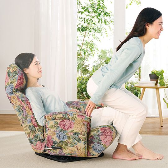 高さが選べる立ち座りがしやすいひじ付回転座椅子 - ベルーナ【公式】