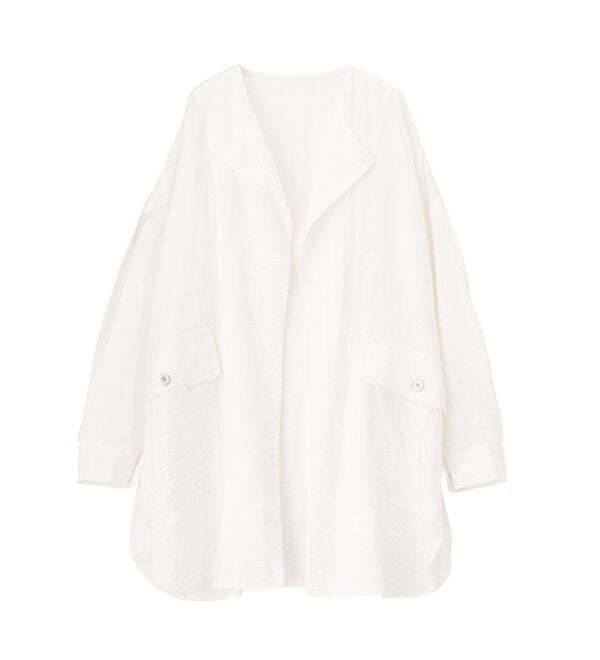 GeeRA（ジーラ）の「ビッグシルエットシャツジャケット（シャツ）」｜詳細画像