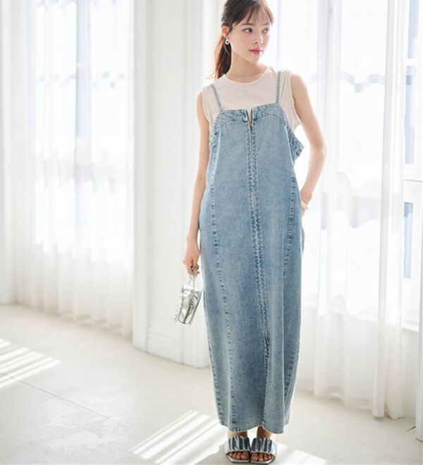 RANAN（ラナン）の「ひんやり！＜BC＞綿100％タンクトップ【選べる着丈】（カットソー）」｜詳細画像