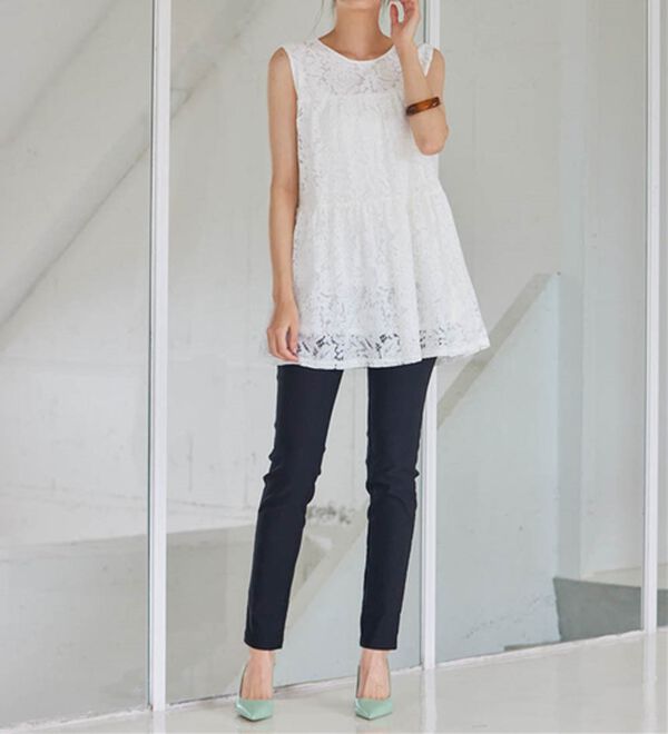 RANAN（ラナン）の「【4つの機能付】美脚フルレングスパンツ（フルレングスパンツ）」｜詳細画像