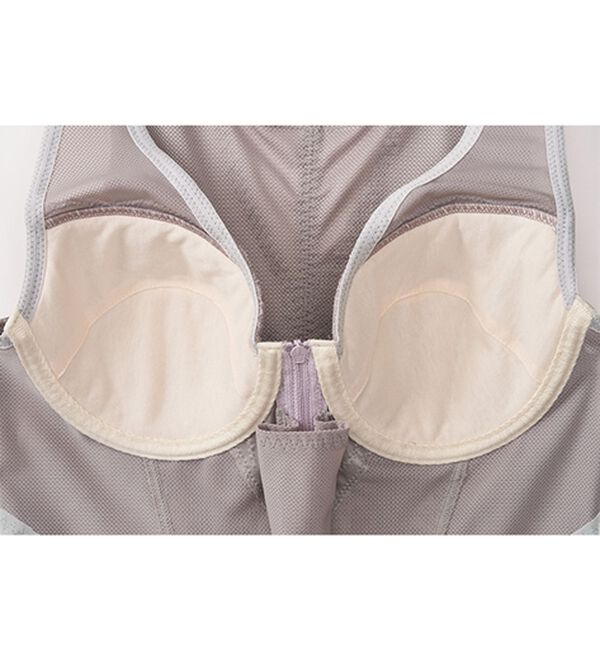 「【２色組】即効着やせメッシュボディスーツ（ボディスーツ・シェイパー）」｜詳細画像