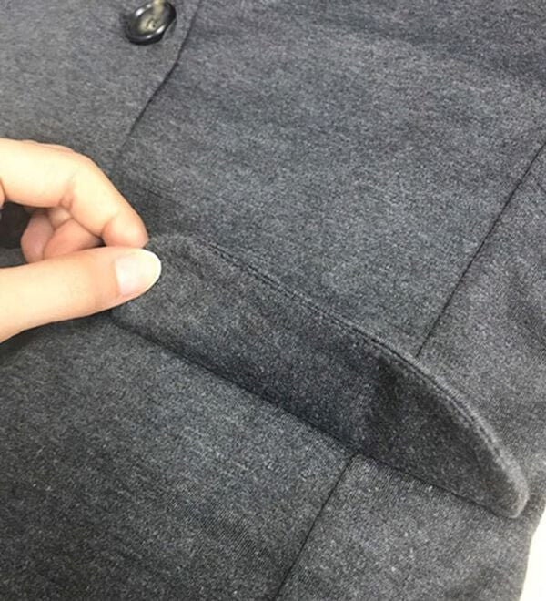 Pierrot（ピエロ）の「ＯＮ／ＯＦＦ使えるポンチ素材テーラードジャケット（テーラードジャケット）」｜詳細画像