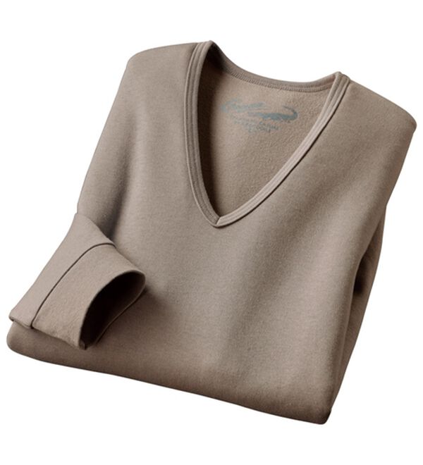 「【３枚組】＜クロコダイル＞極温（Ｒ）厚地×裏起毛綿１００％インナー（メンズ肌着・インナーウェア）」｜詳細画像