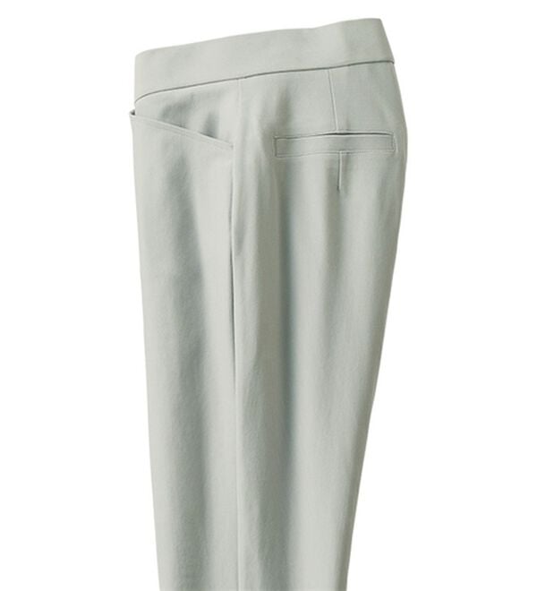 ルフラン（ルフラン）の「座・ビューティーパンツ（フルレングスパンツ）」｜グレー