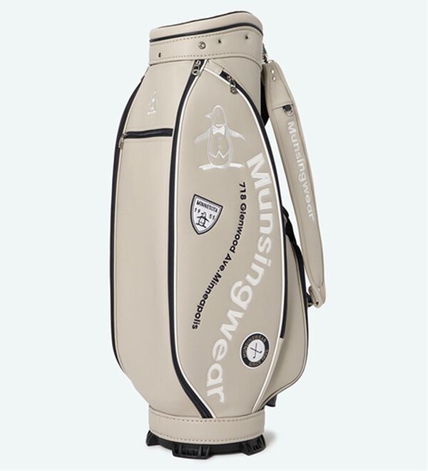「＜マンシングウェア＞９．０カープロゴキャディバッグ（メンズゴルフグッズ）」｜詳細画像