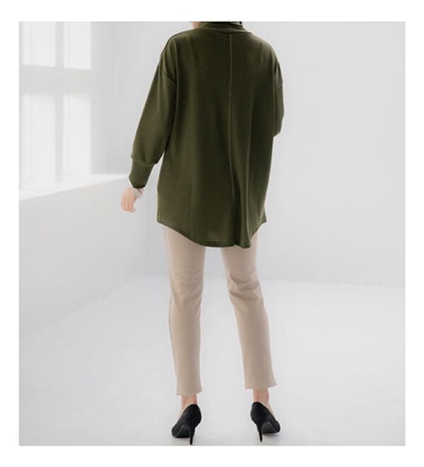 BELLUNA（ベルーナ）の「静電防止付裏ファー素材レギンス（フルレングスパンツ）」｜詳細画像