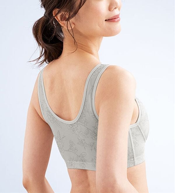 LAVIENNE（ラヴィエンヌ）の「【サラッと風が通る】涼感・風ブラ（ブラジャー）」｜詳細画像