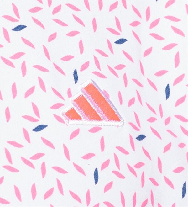 「＜ａｄｉｄａｓ＞ゴルフ　リーフモチーフ半袖シャツ（メンズシャツ）」｜詳細画像