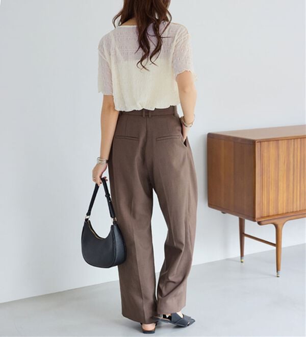 alotta（アロッタ）の「シアーシャーリングプルオーバー（カットソー）」｜詳細画像