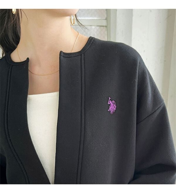 GeeRA（ジーラ）の「【Ｕ．Ｓ．ＰＯＬＯ　ＡＳＳＮ】深Ｖネックプルオーバー（トレーナー・スウェット）」｜詳細画像