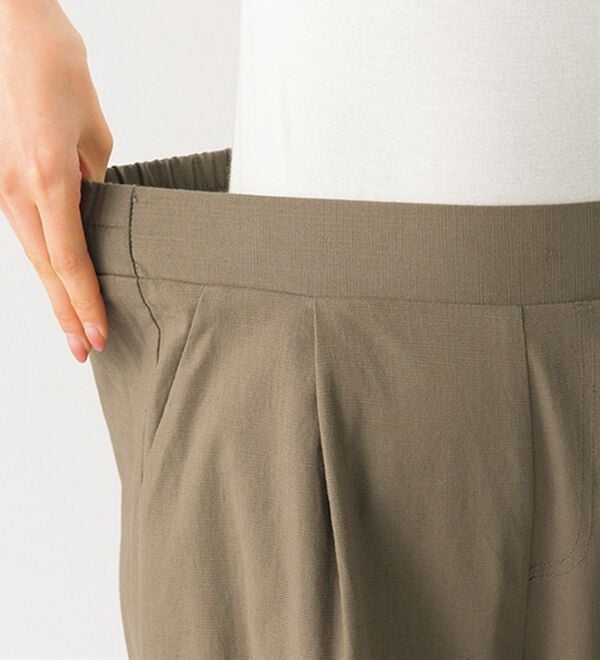 ルフラン（ルフラン）の「【３本組】裾すっきりゆったりワイドパンツ（ワイドパンツ・ガウチョ）」｜詳細画像