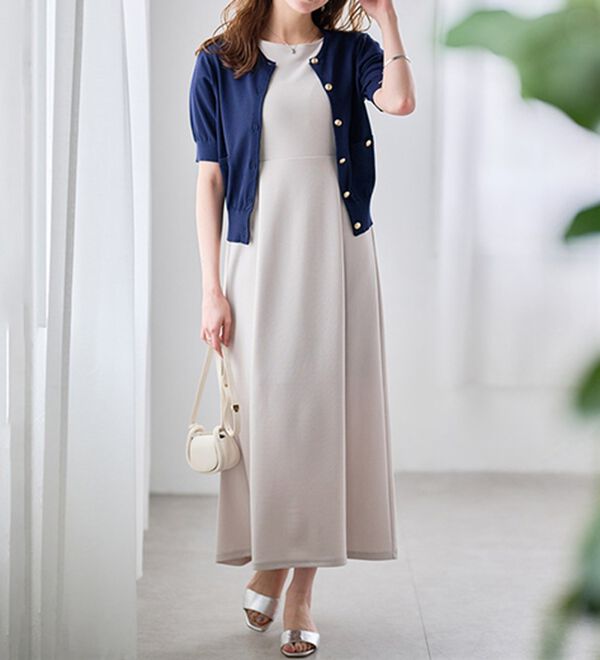 RANAN（ラナン）の「上品見えバックギャザーワンピース（その他ワンピース）」｜詳細画像